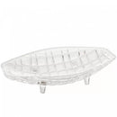 Centro de Mesa de Cristal Deli 26x14x5,5cm