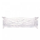 Porta Talher de Cristal Prima 27x8x9cm