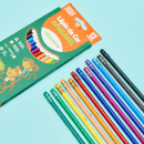 Lápis 12 Cores Apagável Triangular