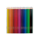 Lápis 24 Cores Sextavado Flex