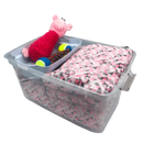 Caixa Plástica Organizadora Transparente 27 Litros