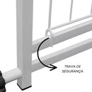 Portão para Pet com Prolongador Branco