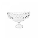 Centro de Mesa de Cristal com Pé Angel 29x13x20cm