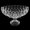 Centro de Mesa de Cristal com Pé Angel 29x13x20cm