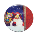 Sousplat Papai Noel Redondo