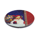 Sousplat Papai Noel Redondo
