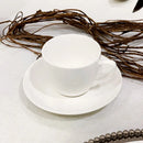 Xícara de Chá de Porcelana com Pires Clean 220ml