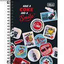 Caderno Espiral CD Coca-Cola 1 Matéria