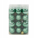 Bolas Natalinas Verde 6cm 24 Peças