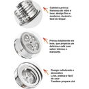 Prensa Francesa Vidro e Inox 350ml