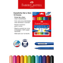 Canetinha Hidrográfica Faber-Castell Vai e Vem 12 Cores