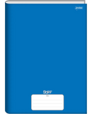 Caderno Stiff Slim Brochurão Azul