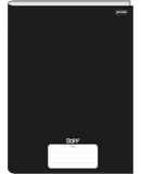 Caderno Stiff Slim Brochurão Preto