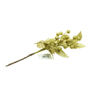 Galho Artificial Natalino Glitter Dourado 34cm