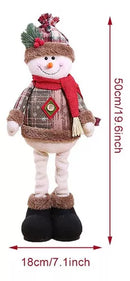 Boneco de Neve Natal em Tecido 50cm