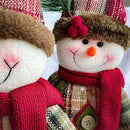 Boneco de Neve Natal em Tecido 50cm