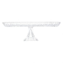 Prato para Bolo com Pé Cristal Janine