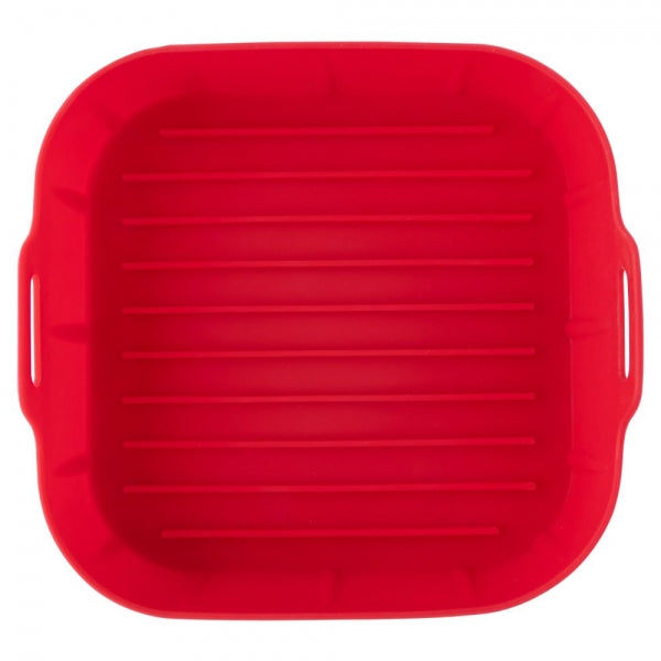 Forma de Cozimento Quadrada Silicone para Airfryer 16cm