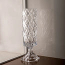 Vaso de Cristal com Pé Deli Diamond 12,5x41cm