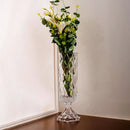 Vaso de Cristal com Pé Deli Diamond 12,5x41cm