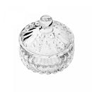 Potiche Decorativo de Cristal Louise 14x14cm