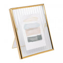 Porta Retrato de Metal Dourado 10x15cm