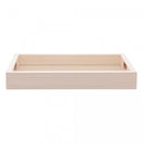 Bandeja Retangular de Mdf com Fundo Tressê 31,5cm x 21,5cm x 4cm