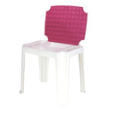 Mesa Infantil JR Versa Rosa e Branco