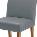 Capa para Cadeira Malha Lisa Cinza