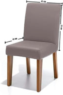 Capa para Cadeira Malha Lisa Amêndoa