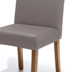 Capa para Cadeira Malha Lisa Amêndoa