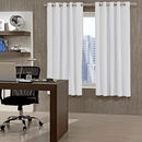 Cortina Corta Luz Pvc Branca 260x170cm