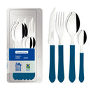 Faqueiro Leme 12 Peças Azul