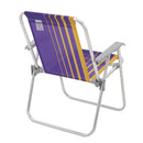 Cadeira de Praia Alta Samoa Roxo Amarelo