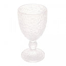 Taça de Água de Cristal Martelado Petra 320ml