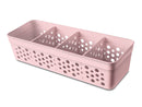 Cesto com 3 Divisórias Pequeno Rose