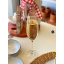 Conjunto 6 Taças para Champanhe De Cristal Ecológico Columba Optic 260ml