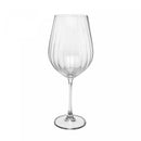 Conjunto 6 Taças para Água De Cristal Ecológico Columba Optic 650ml