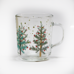 Caneca de Natal Vidro 250ml