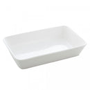 Refratário de Porcelana Línea Branco 20,5x29,5x5,5cm