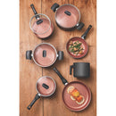 Jogo de Panelas Vermont Cobre e Grafite 7 Peças