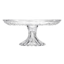 Prato para Bolo com Pé New Butterfly Cristal 27cm