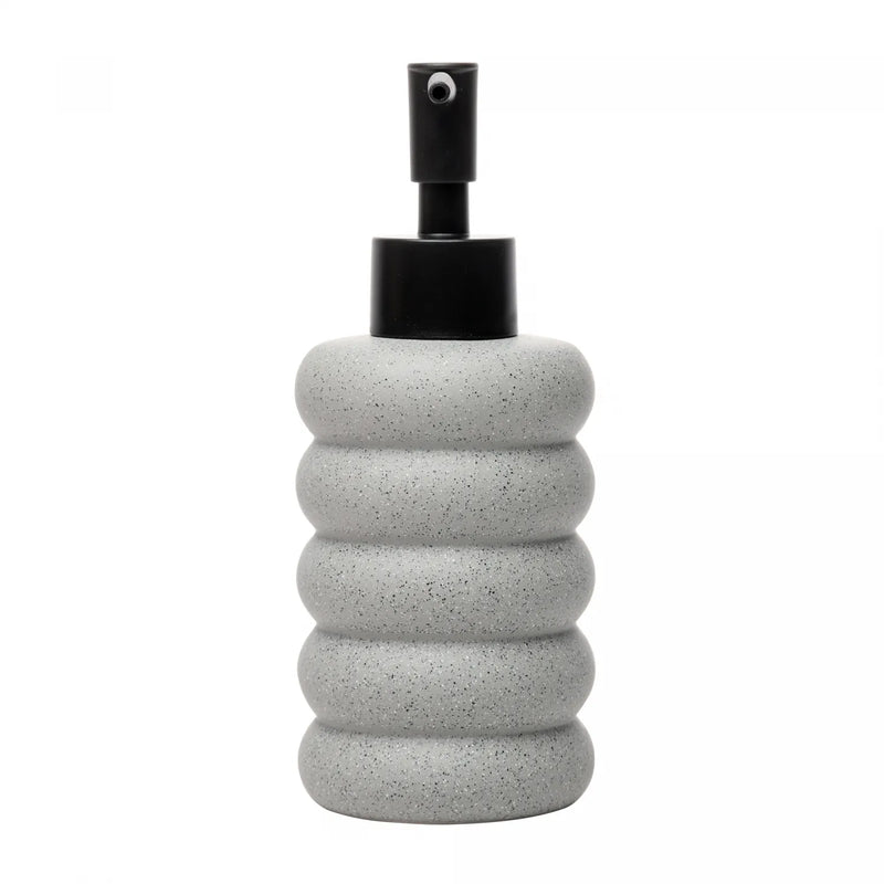 Porta Sabonete Elipse Cinza 280mL