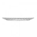 Conjunto 2 Pratos de Sobremesa de Cristal Radial 19,5cm