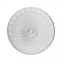 Prato para Bolo de Cristal com Pé Diamond 31x13x14,5cm