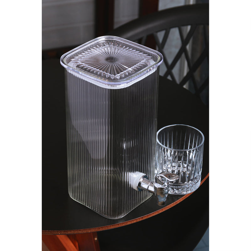 Suqueira de Vidro Lines Quadrada 2,8L