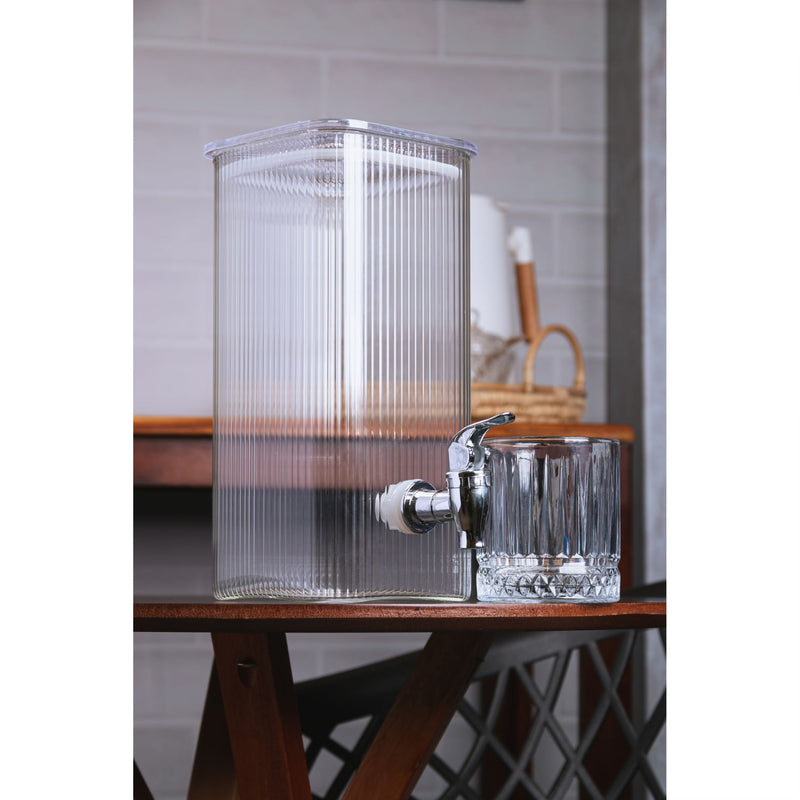 Suqueira de Vidro Lines Quadrada 2,8L
