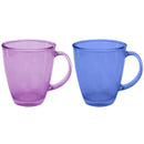 Conjunto  2 Canecas de Vidro Color 350ml Verona