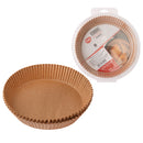 Kit Formas Redonda de Papel para Airfryer 50 Peças