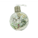 Bola Natalina Raminhos com Led 8cm